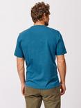 Aubin Newburgh Relaxed T-Shirt, Mid Blue