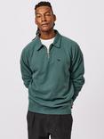 Aubin Dunster Zip Neck Jumper, Racing Green