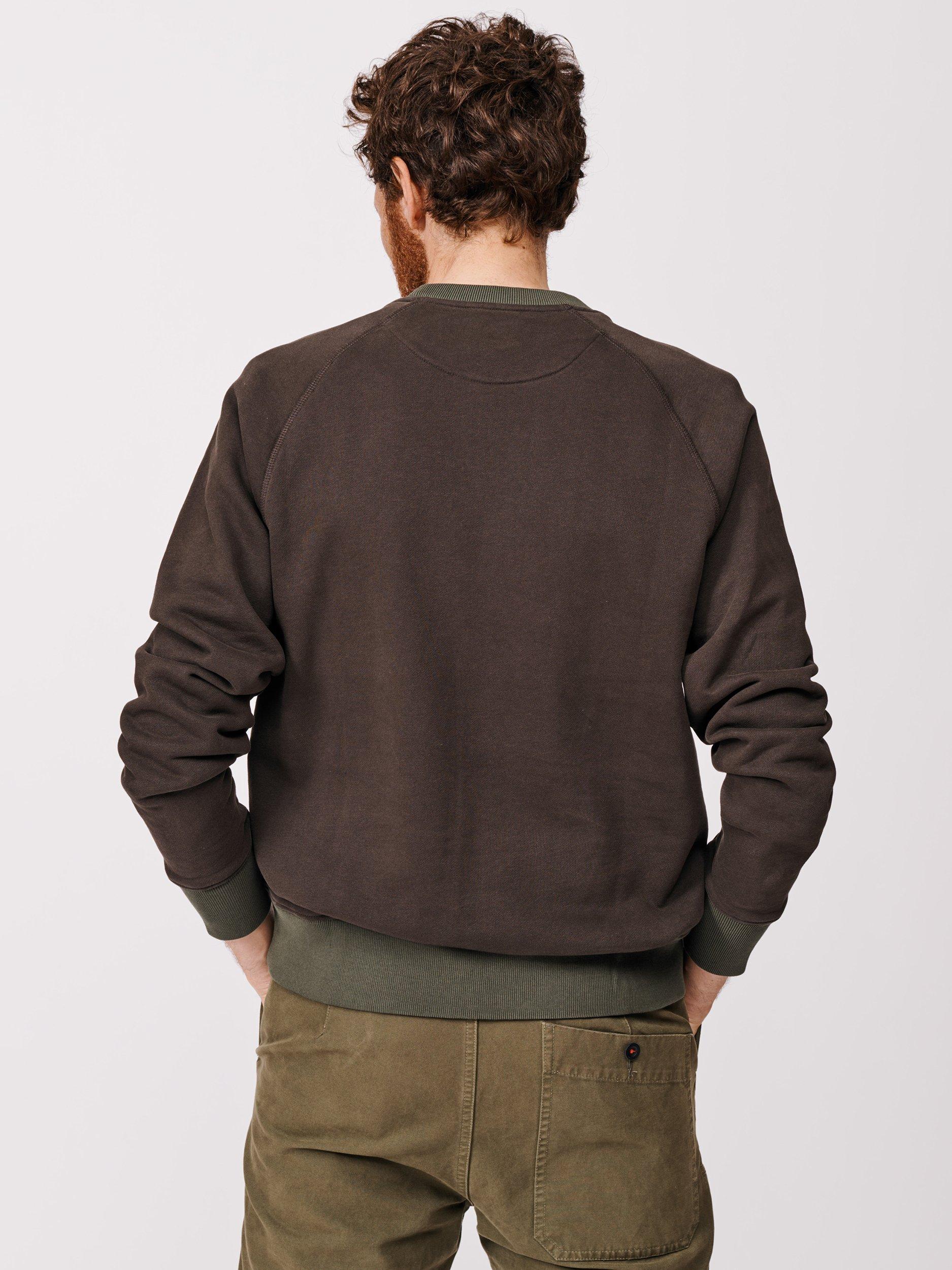 Product image 2 of 6, which shows Aubin Lichfield Heavyweight Sweatshirt, Black/Multi, S