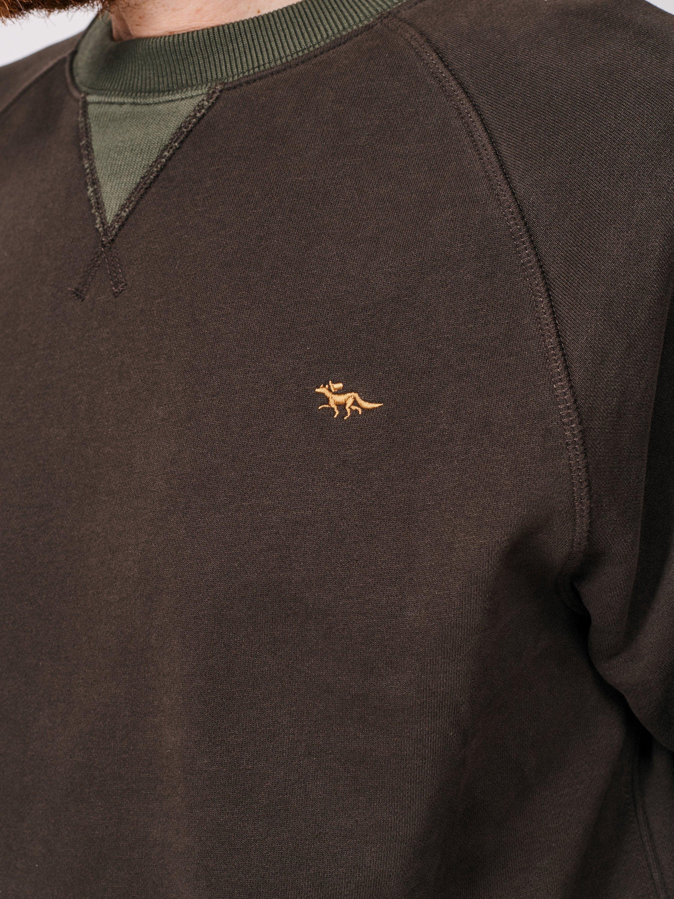 Product image 5 of 6, which shows Aubin Lichfield Heavyweight Sweatshirt, Black/Multi, S