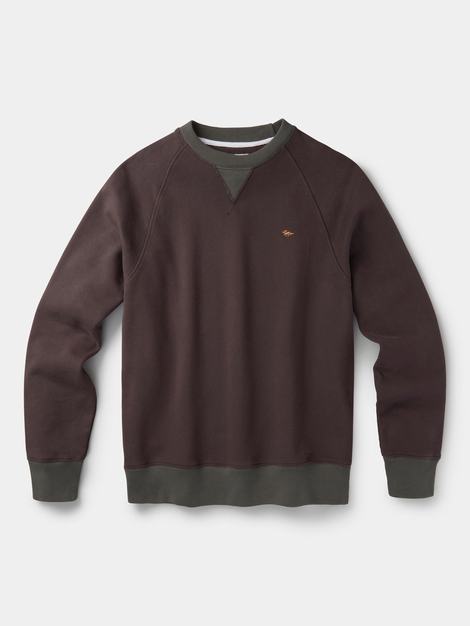 Product image 6 of 6, which shows Aubin Lichfield Heavyweight Sweatshirt, Black/Multi, S