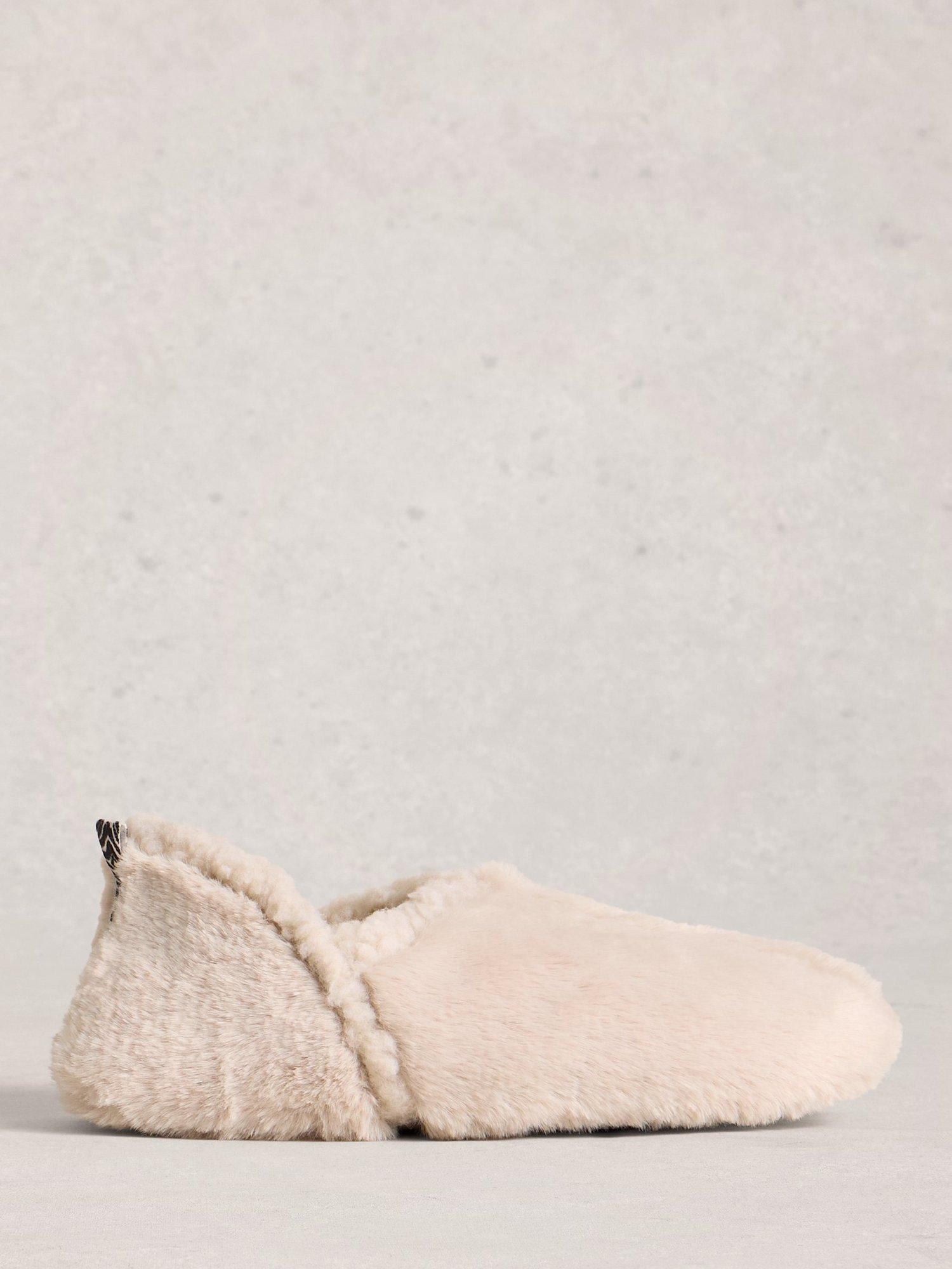 Product image 1 of 4, which shows White Stuff Reya Slippers, Light Natural, 3