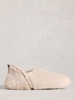 White Stuff Reya Slippers, Light Natural