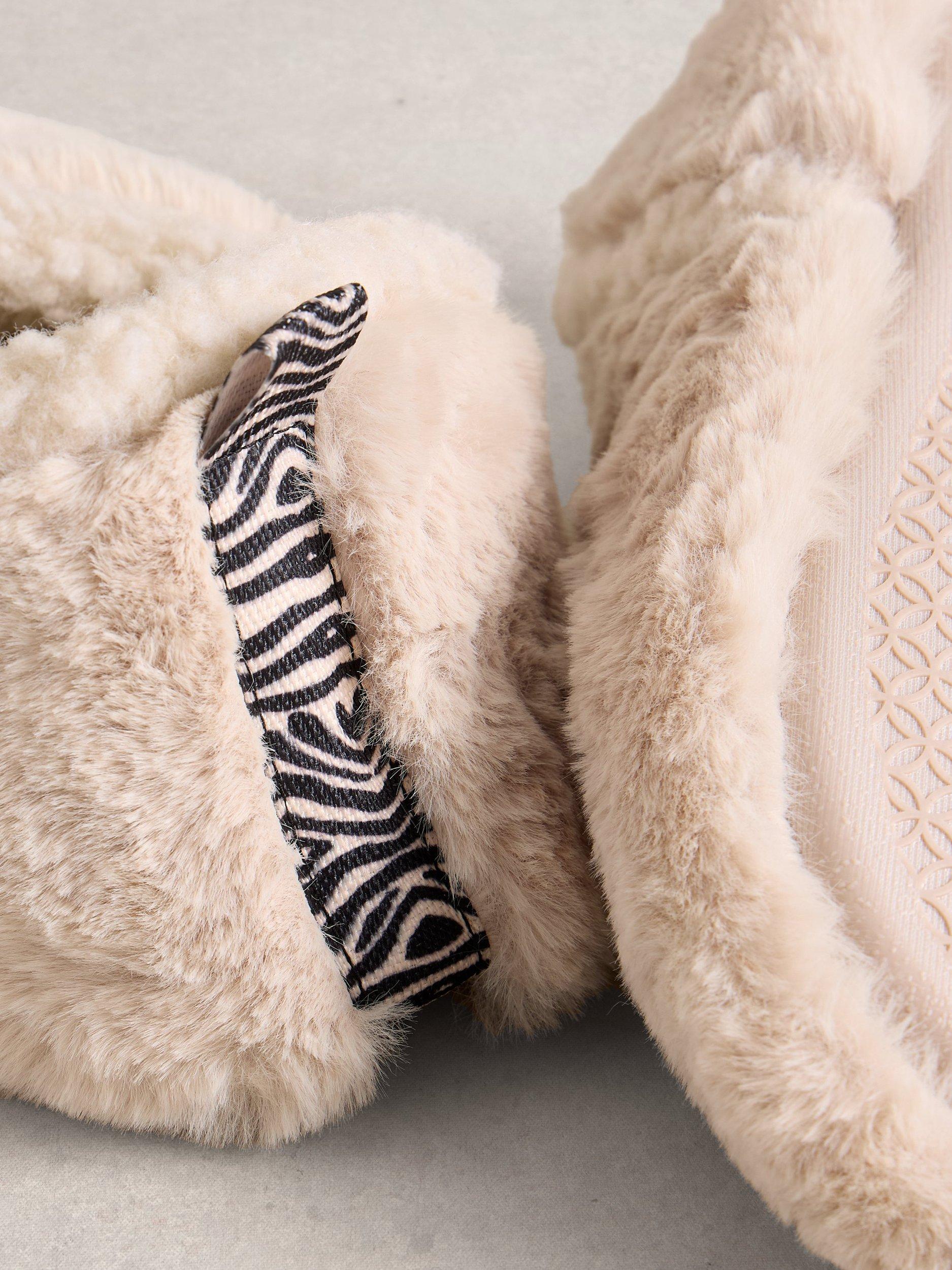 Product image 3 of 4, which shows White Stuff Reya Slippers, Light Natural, 3