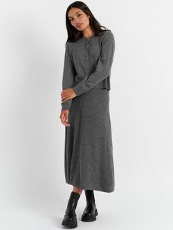 Chinti & Parker Button Down Cardigan, Grey