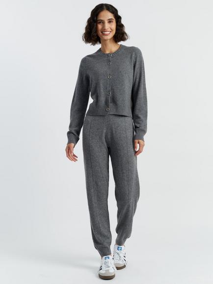 Chinti & Parker Cuffed Joggers, Grey