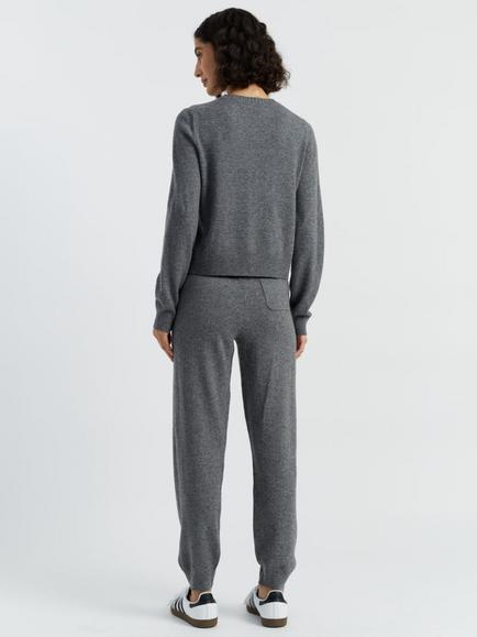 Chinti & Parker Cuffed Joggers - view 2, Grey