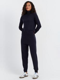 Chinti & Parker Cuffed Joggers, Navy