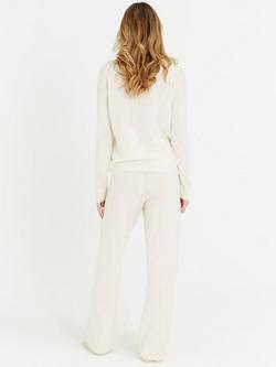 Chinti & Parker Collared Jumper - view 2, Cream