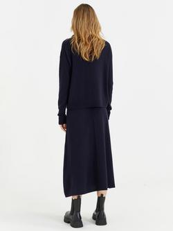 Chinti & Parker Collared Jumper - view 2, Navy