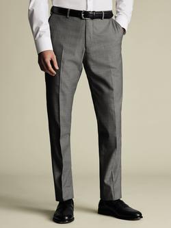 Charles Tyrwhitt Wool Tailored Trousers, Grey