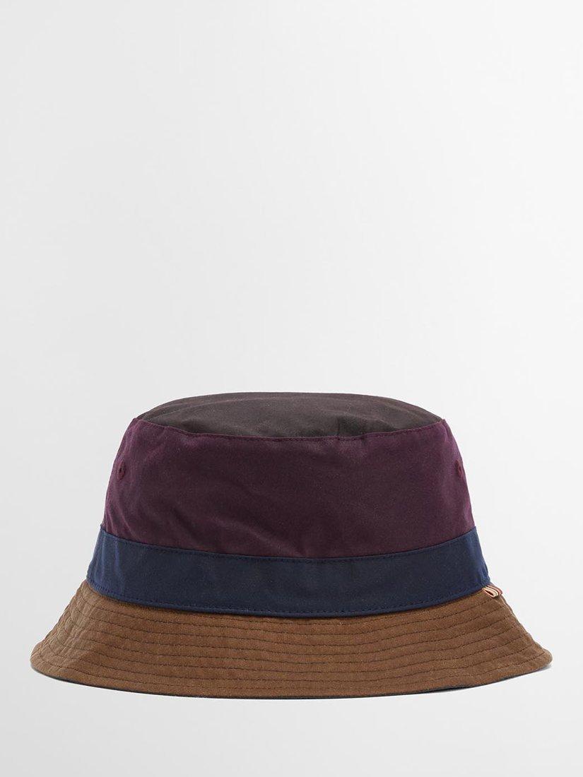 Barbour x Paul Smith Waxed Bucket Hat, Multi