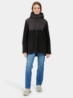 Didriksons Bibi Full Zip Fleece - view 2, Black