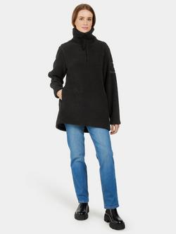 Didriksons Marina 1/2 Zip Fleece - view 2, Black