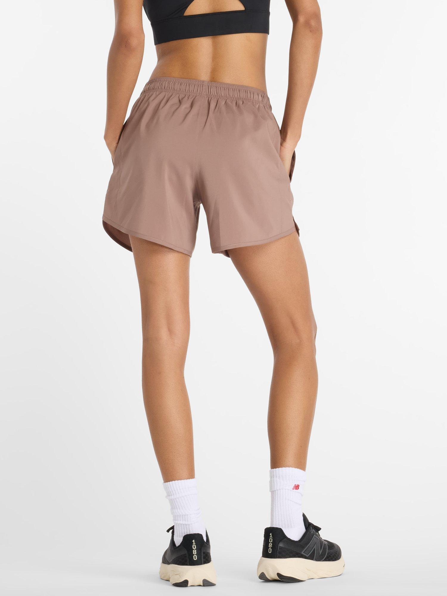 Product image 2 of 6, which shows New Balance Sport Essentials Shorts, Earth Shadow, XS