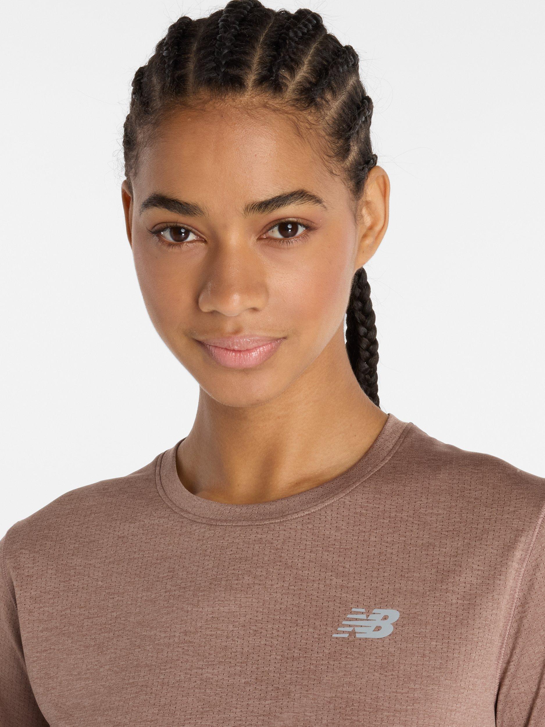 Product image 4 of 6, which shows New Balance Athletic T-Shirt, Earth Shadow, L