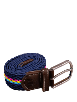 Swole Panda Stripe Woven Belt - view 2, Neon