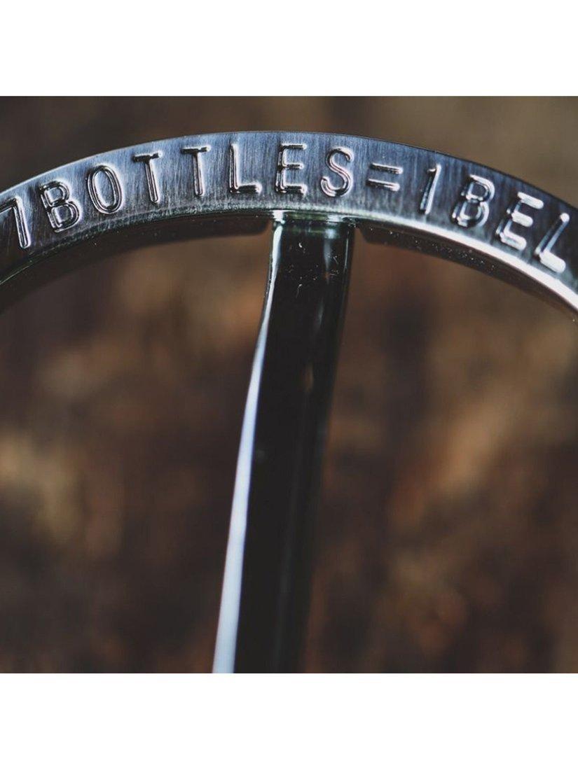 Product image 4 of 5, which shows Swole Panda Zigzag Woven Belt, Neon, S