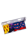Swole Panda London Box Bamboo Socks, Pack of 4, Multi