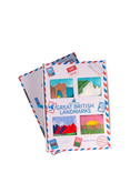 Swole Panda Great British Landmarks Bamboo Socks Gift Box, Pack of 4, Multi