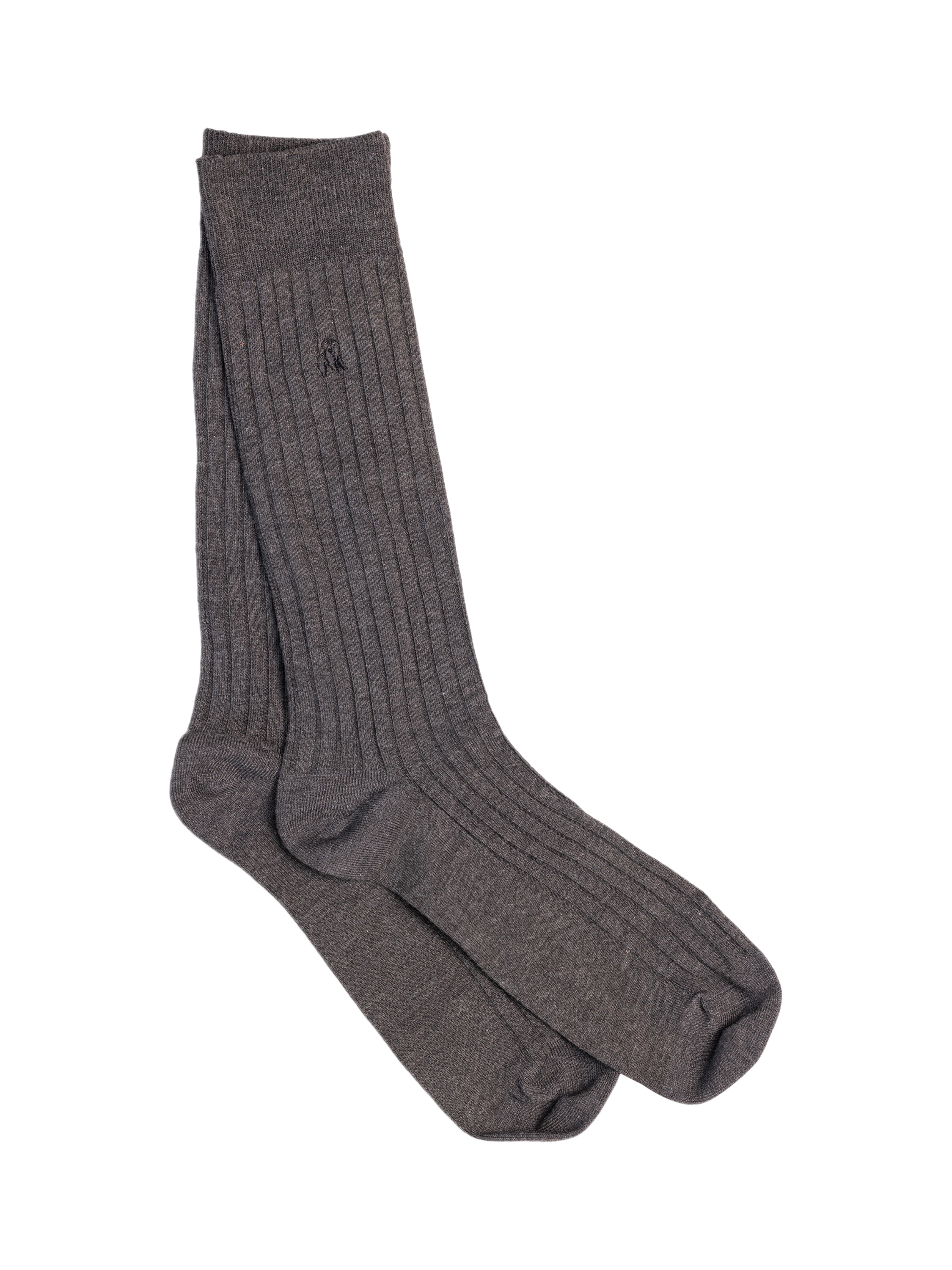 Product image 2 of 3, which shows Swole Panda Bamboo Socks, Pack of 4, 7-11, Charcoal