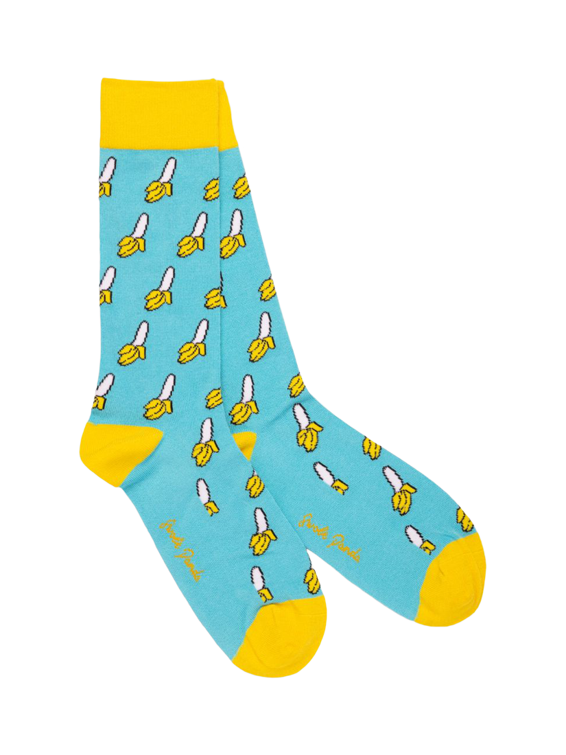 Product image 5 of 7, which shows Swole Panda Fruit Bamboo Socks Gift Box, Pack of 4, Multi, 7-11