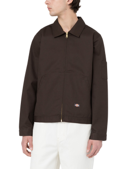 Dickies Eisenhower Jacket, Dark Brown, Dark Brown