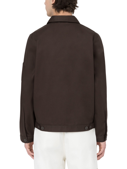 Dickies Eisenhower Jacket, Dark Brown - view 2, Dark Brown