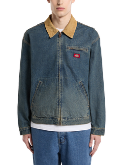 Dickies Cotton Denim Painter Jacket, Khaki Tinted Blue, Khaki Tinted Blue