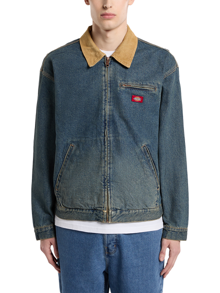 Dickies Cotton Denim Painter Jacket, Khaki Tinted Blue, Khaki Tinted Blue