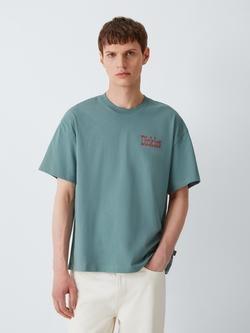 Dickies Polk Cotton T-Shirt, Stormy Sea, Stormy Sea
