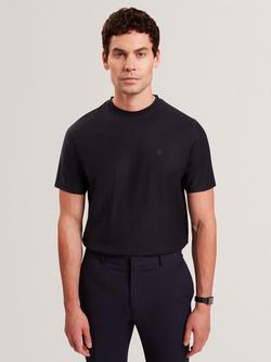 Ted Baker Kaelith Crew Neck Cotton T-Shirt, Navy, Navy