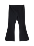 Lindex Kids' Cotton Blend Flared Leggings, Black