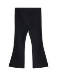 Lindex Kids' Cotton Blend Flared Leggings, Black