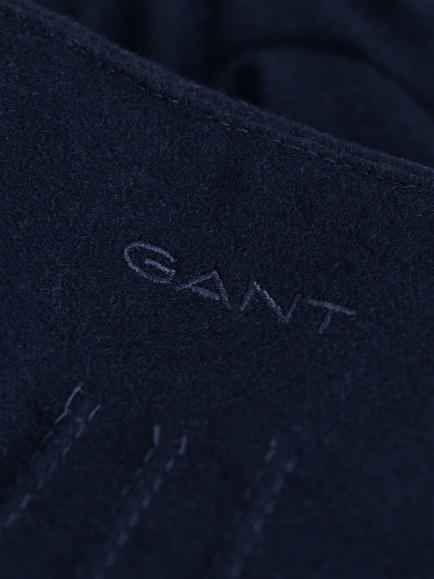 GANT Melton Wool Blend Gloves - view 2, Classic Blue