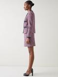 L.K.Bennett Charlie Tweed Jacket, Pink