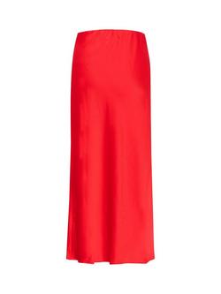 KAFFE Lotte Maxi Skirt, Mid Red - view 2, Mid Red
