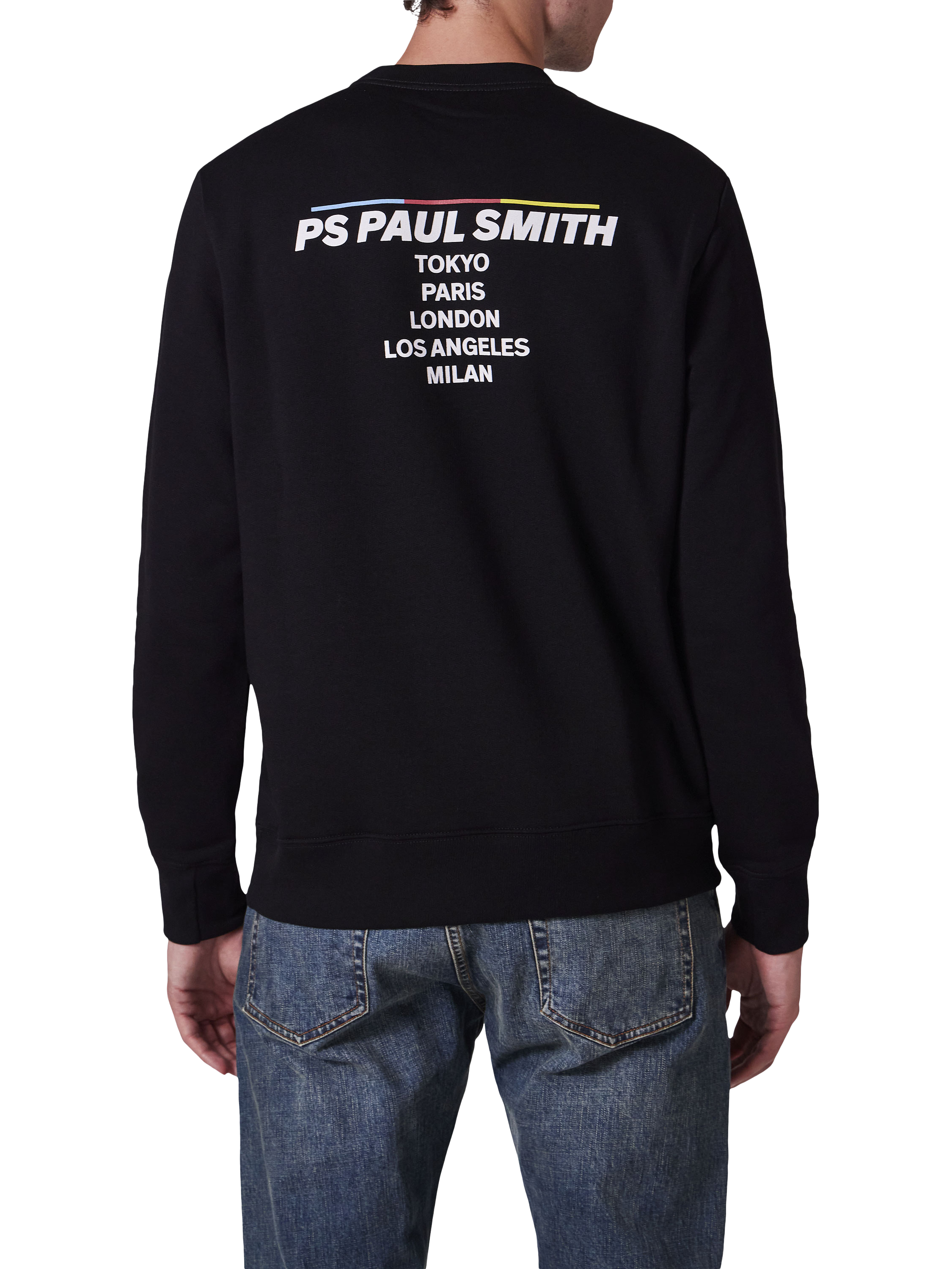 Product image 2 of 5, which shows Paul Smith Branded Sweatshirt, 79_black, S