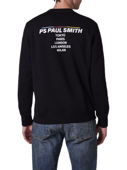 Paul Smith Branded Sweatshirt, Black - view 2, 79_black