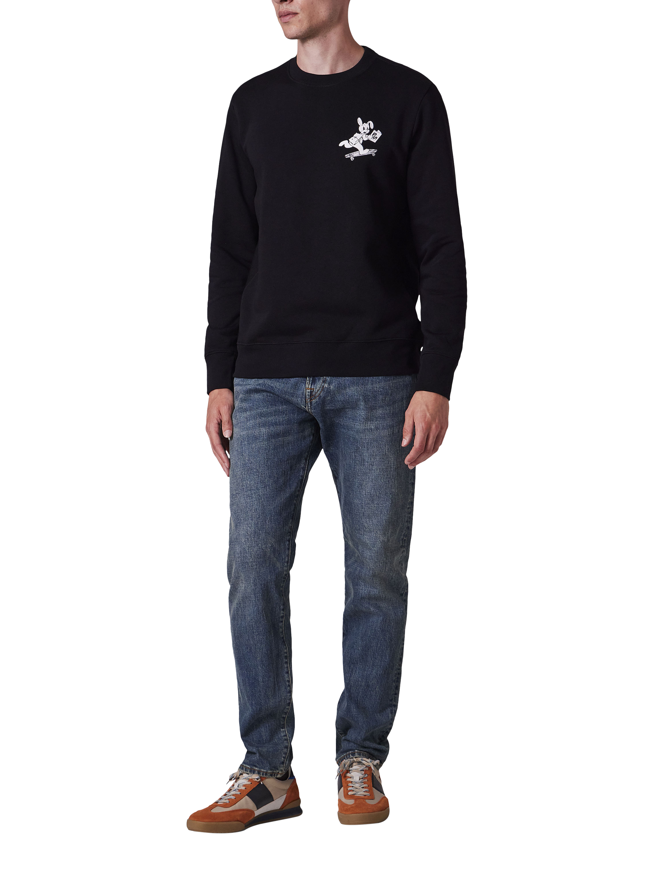Product image 3 of 5, which shows Paul Smith Branded Sweatshirt, 79_black, S