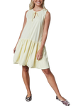 Sisters Point Gathered Hem Dress, Mid Yellow