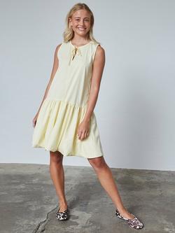 Sisters Point Gathered Hem Dress, Mid Yellow, Mid Yellow