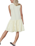Sisters Point Gathered Hem Dress, Mid Yellow