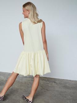 Sisters Point Gathered Hem Dress, Mid Yellow - view 2, Mid Yellow