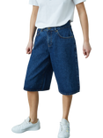 Part Two OFIRA Cotton Denim Knee Length Shorts
