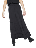 Sisters Point Imsa Ruffle Maxi Skirt, Black