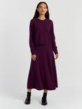 Chinti & Parker Crew Neck Wool Rich Cardigan
