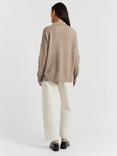 Chinti & Parker Collared Cashmere Rich Shirt, Warm Oatmeal