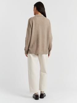 Chinti & Parker Collared Cashmere Rich Shirt - view 2, Warm Oatmeal