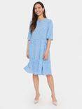 Saint Tropez Eda Floral Tiered Dress, Blue/Multi